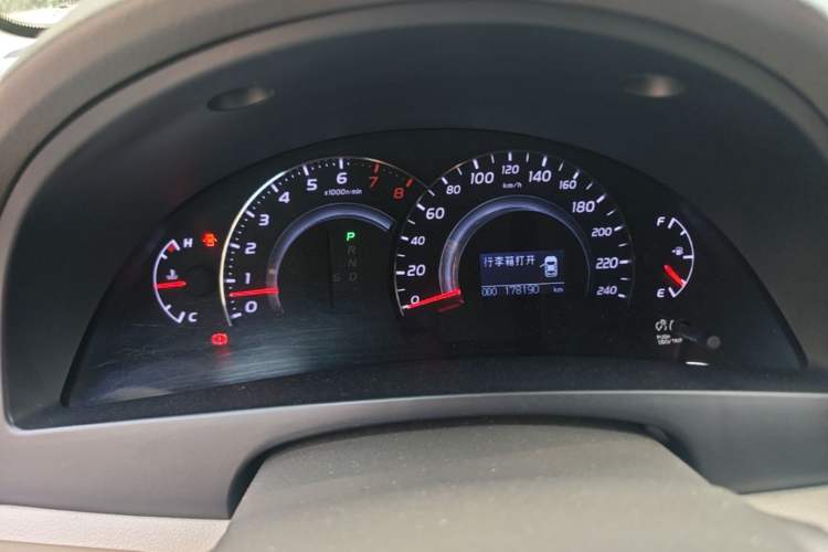 Used Toyota Camry 2010 240G Classic Edition Instrument Cluster