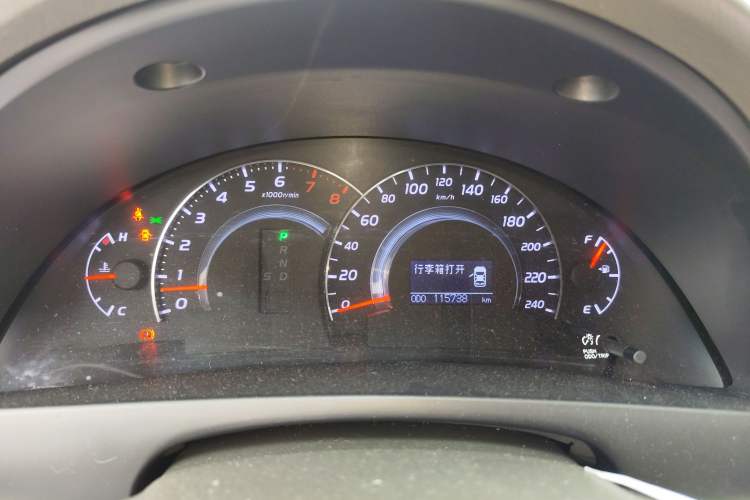 Used Toyota Camry 2010 240G NAVI Luxury Navigation Edition Instrument Cluster