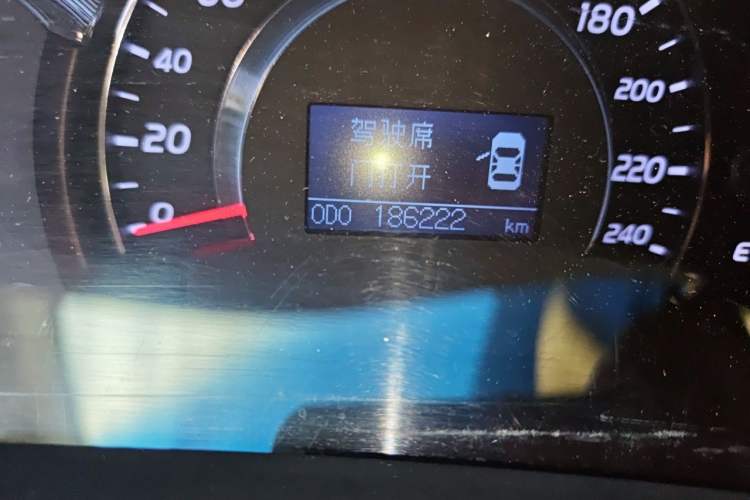 Used Toyota Camry 2010 240G Classic Edition Odometer Close Up