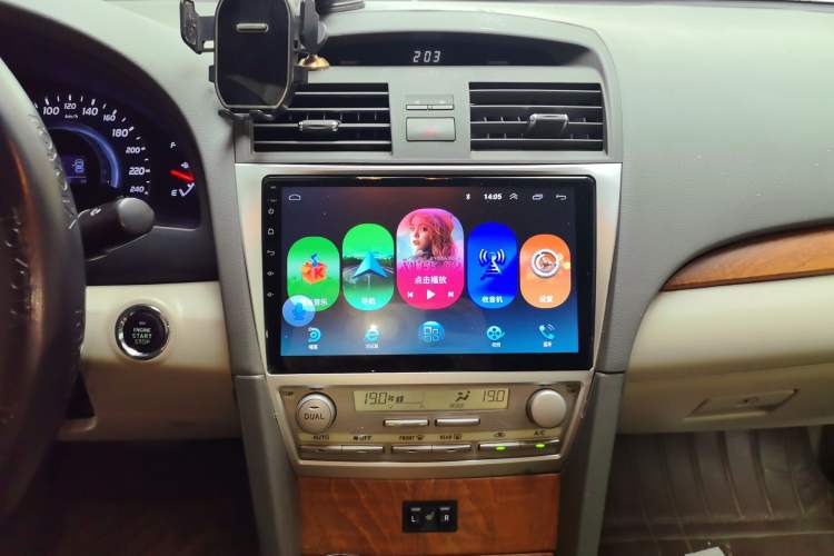 Used Toyota Camry 2010 240G Luxury Edition Audio And AC Panel