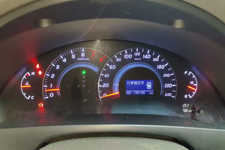 Used Toyota Camry 2010 240G Luxury Edition Instrument Cluster