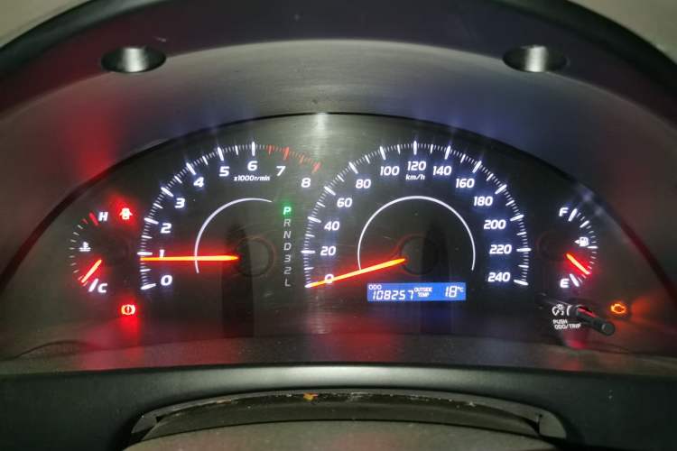 Used Toyota Camry 2011 200E Elite Sunroof Edition Instrument Cluster