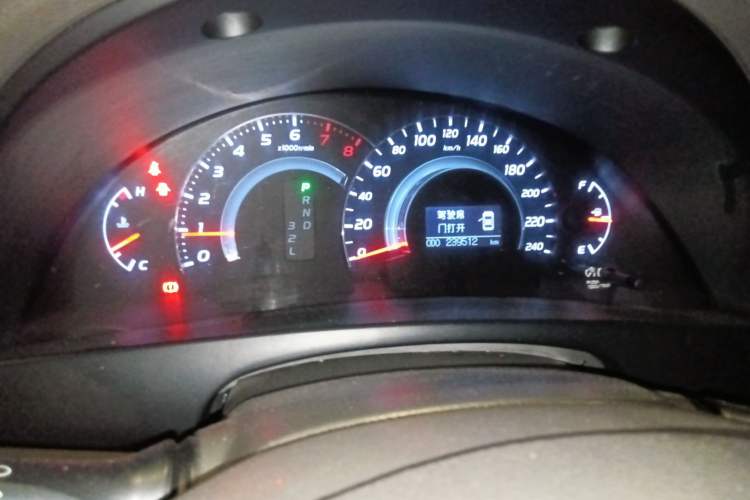 Used Toyota Camry 2011 200G Classic Anniversary Edition Instrument Cluster