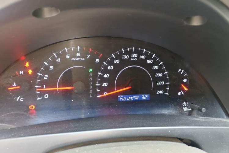 Used Toyota Camry 2011 200E Elite Sunroof Edition Instrument Cluster