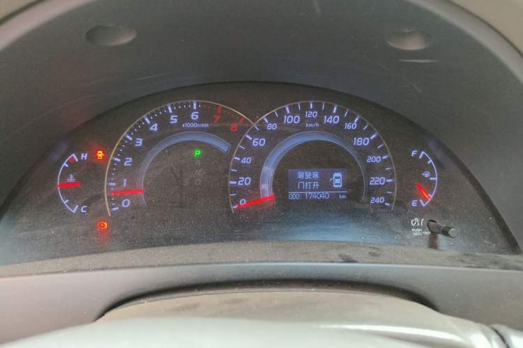 Used Toyota Camry 2011 240G Classic Anniversary Edition Instrument Cluster
