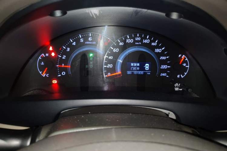 Used Toyota Camry 2011 240G Classic Anniversary Edition Instrument Cluster