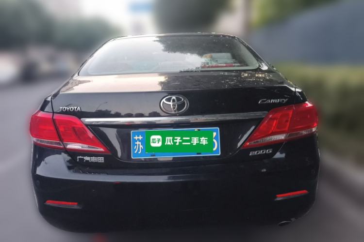 Used Toyota Camry 2011 200G Classic Anniversary Edition Rear