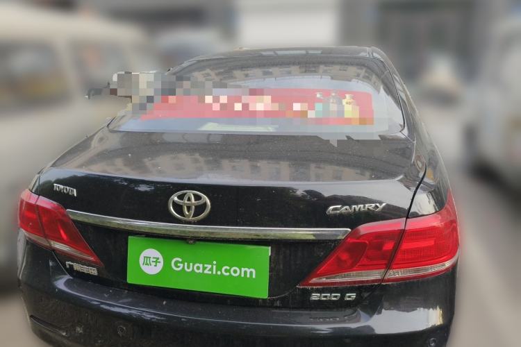 Used Toyota Camry 2011 200G Classic Anniversary Edition Rear