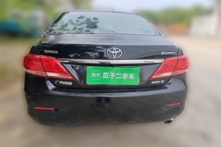 Used Toyota Camry 2011 200G Classic Anniversary Edition Rear