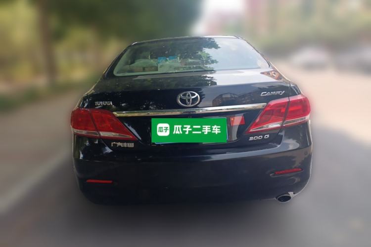 Used Toyota Camry 2011 200G Classic Anniversary Edition Rear