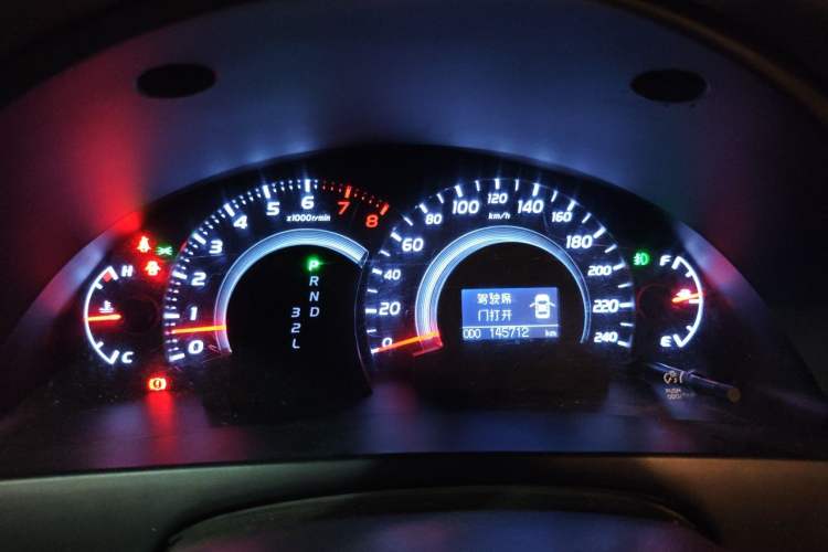 Used Toyota Camry 2011 200E Elite Sunroof Edition Instrument Cluster