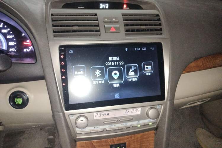Used Toyota Camry 2011 240G Luxury Anniversary Edition Audio And AC Panel