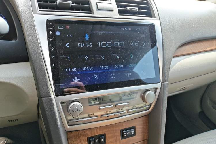 Used Toyota Camry 2012 200G Classic Luxury Edition Audio And AC Panel