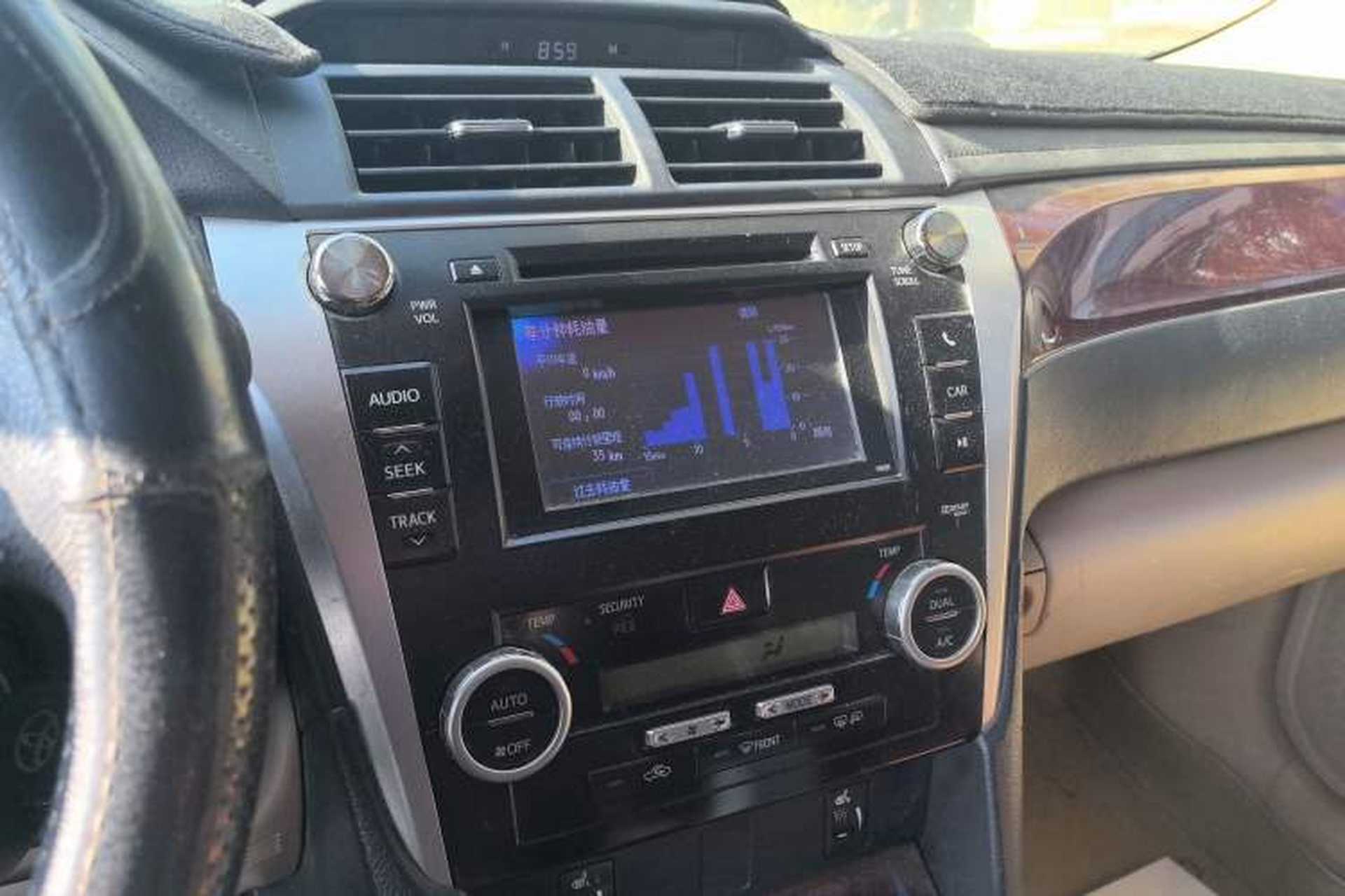 Used Toyota Camry 2012 2.0G Luxury Edition Audio And AC Panel