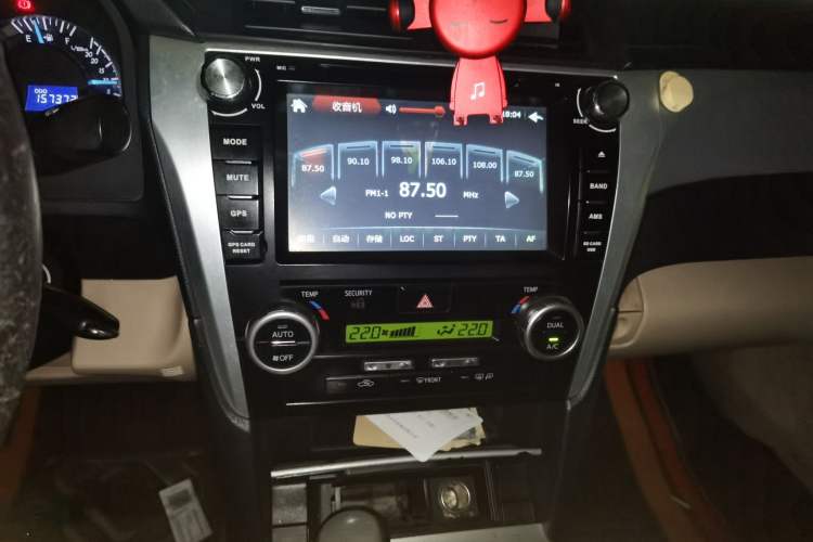 Used Toyota Camry 2012 Junrui 2.0S Radiant Edition Audio And AC Panel