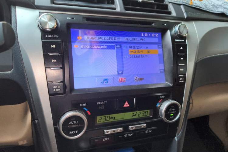 Used Toyota Camry 2012 Junrui 2.0S Radiant Edition Audio And AC Panel