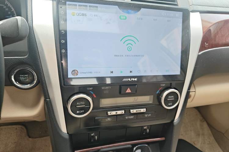 Used Toyota Camry 2012 2.5G Luxury Edition Audio And AC Panel
