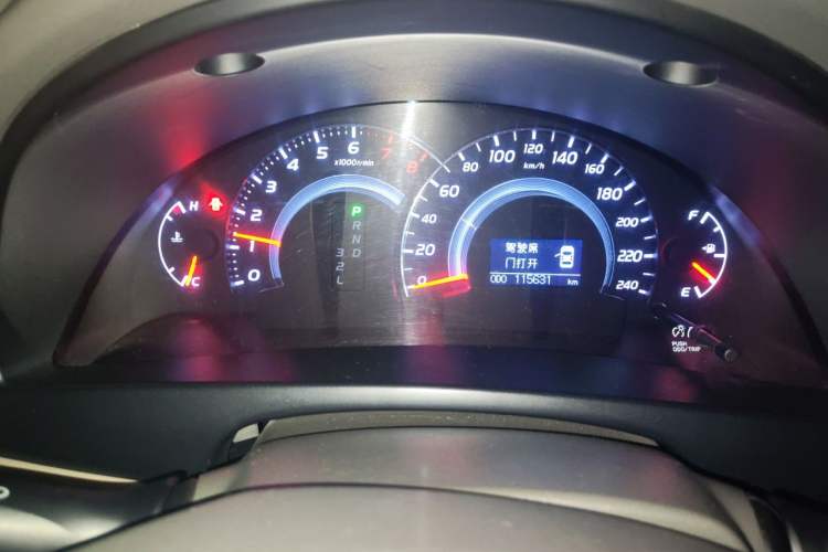 Used Toyota Camry 2012 200G Classic Luxury Edition Instrument Cluster