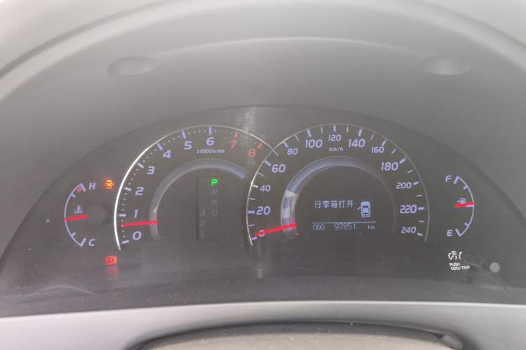 Used Toyota Camry 2012 200G Classic Luxury Edition Instrument Cluster
