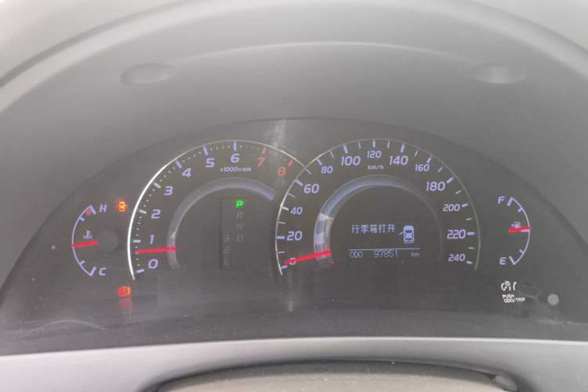 Used Toyota Camry 2012 200G Classic Luxury Edition Instrument Cluster