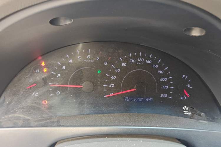 Used Toyota Camry 2012 200E Classic Elite Edition Instrument Cluster