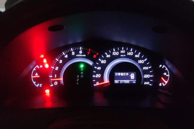 Used Toyota Camry 2012 200G Classic Luxury Edition Instrument Cluster