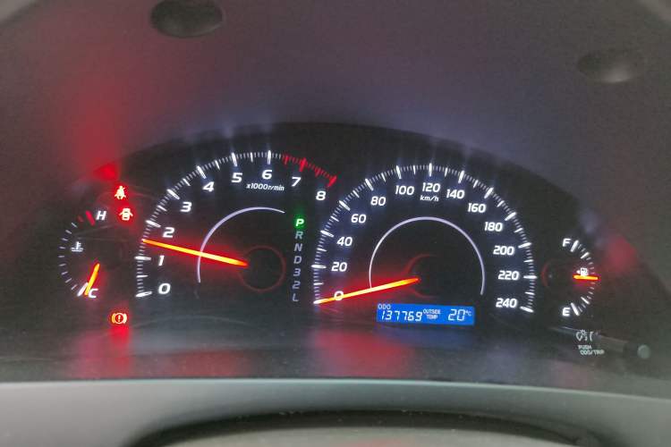 Used Toyota Camry 2012 200E Classic Elite Edition Instrument Cluster