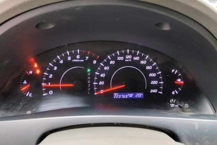 Used Toyota Camry 2012 200E Classic Elite Edition Instrument Cluster