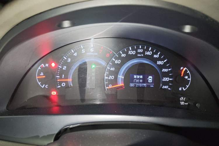 Used Toyota Camry 2012 200G Classic Luxury Edition Instrument Cluster