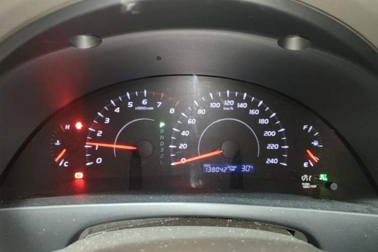 Used Toyota Camry 2012 200E Classic Elite Edition Instrument Cluster