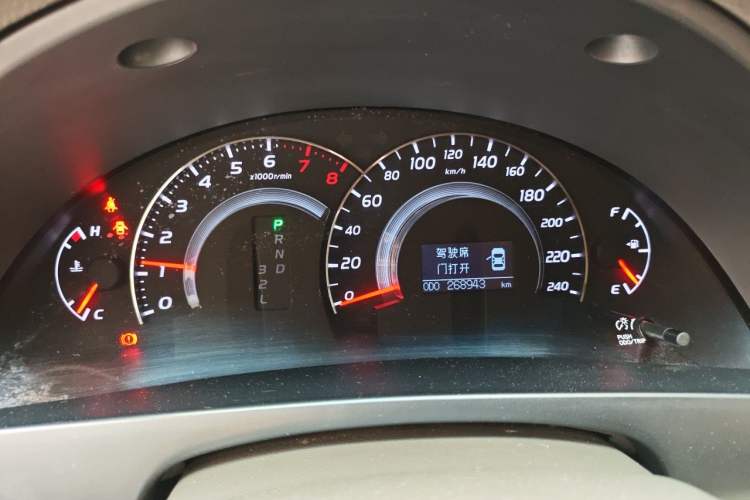 Used Toyota Camry 2012 200G Classic Luxury Edition Instrument Cluster