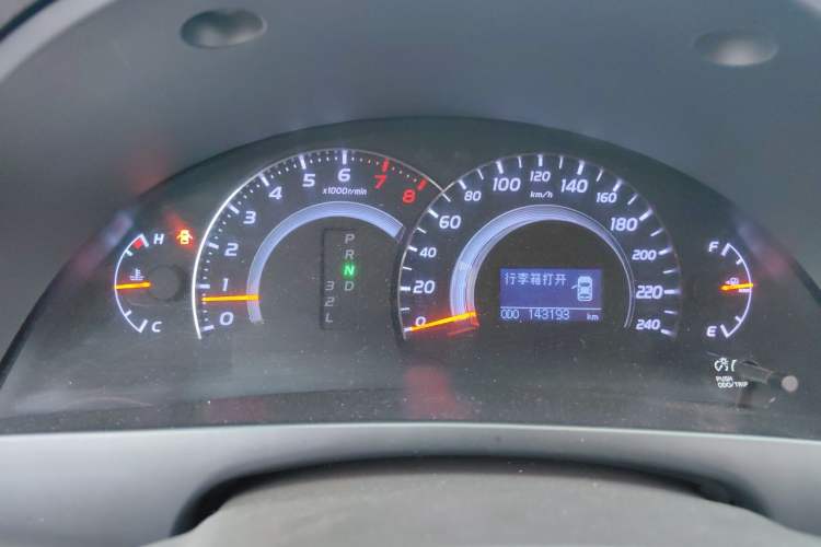 Used Toyota Camry 2012 200G Classic Luxury Edition Instrument Cluster