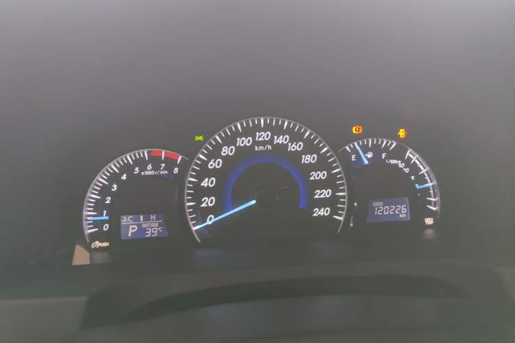 Used Toyota Camry 2012 2.5G Luxury Edition Instrument Cluster