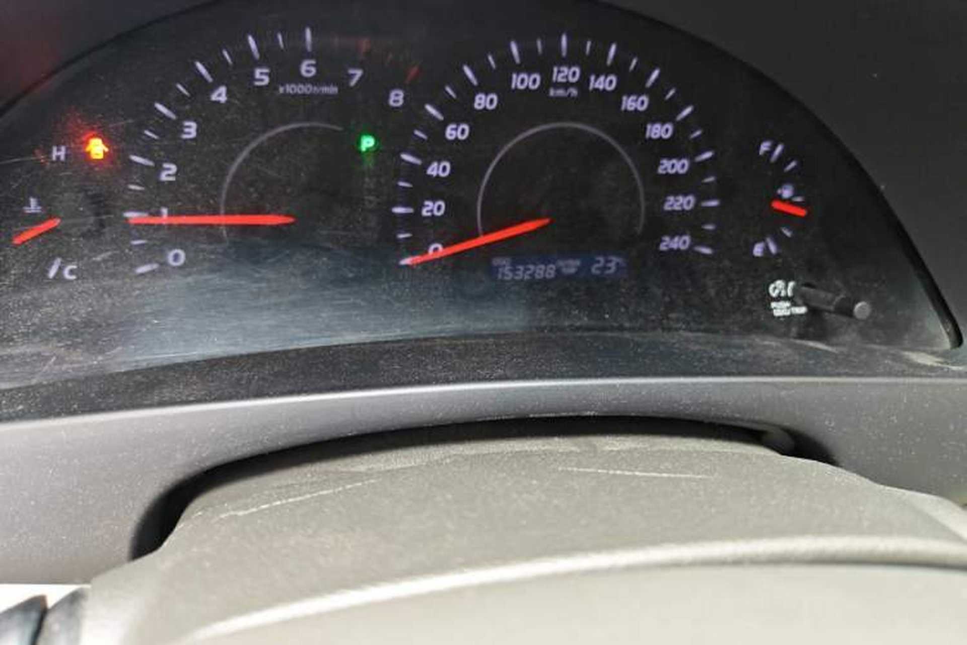 Used Toyota Camry 2012 200E Classic Elite Edition Odometer Close Up