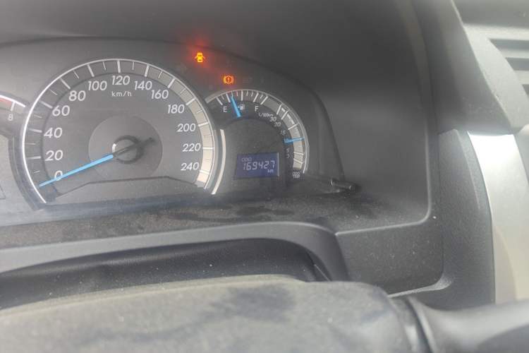 Used Toyota Camry 2012 Junrui 2.0S Radiant Edition Odometer Close Up