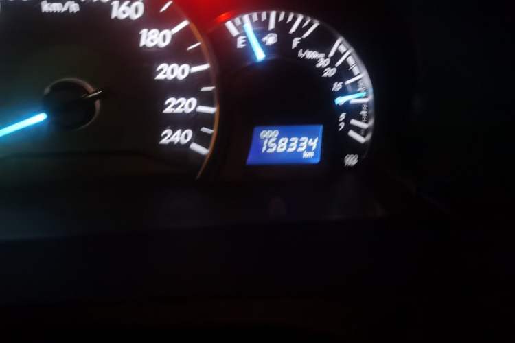 Used Toyota Camry 2012 Junrui 2.0S Radiant Edition Odometer Close Up