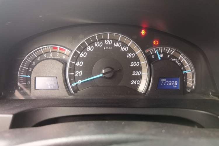Used Toyota Camry 2012 200G Classic Luxury Edition Instrument Cluster