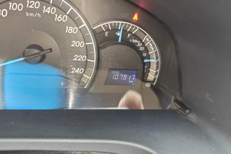 Used Toyota Camry 2012 Junrui 2.0S Radiant Edition Odometer Close Up