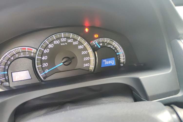 Used Toyota Camry 2012 Junrui 2.0S Radiant Edition Odometer Close Up