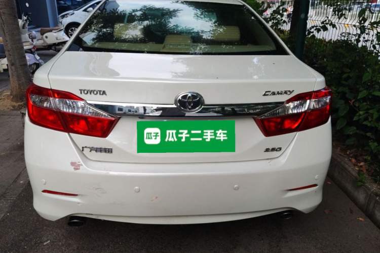 Used Toyota Camry 2012 2.5G Luxury Navigation Edition Rear