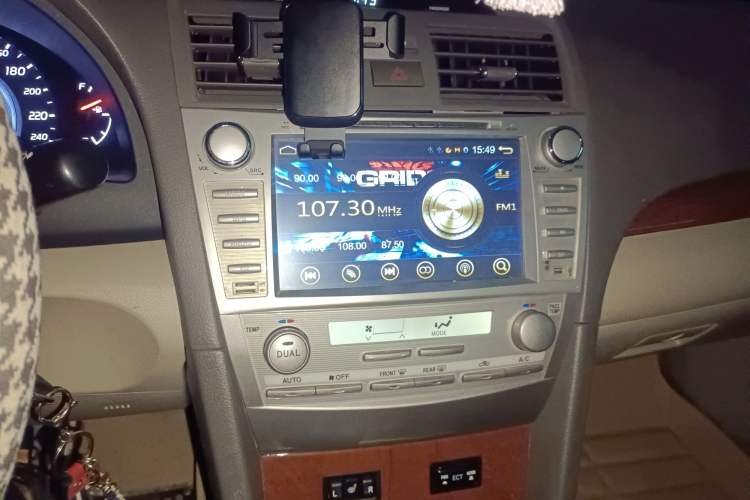 Used Toyota Camry 2013 200G Classic Luxury Edition Audio And AC Panel