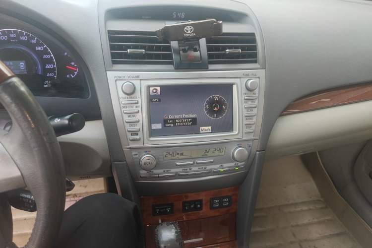 Used Toyota Camry 2013 200G Classic Luxury Edition Audio And AC Panel