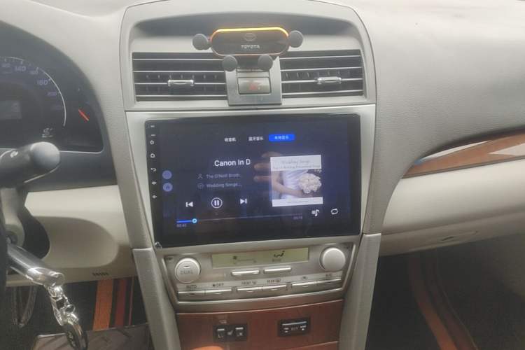 Used Toyota Camry 2013 200G Classic Luxury Edition Audio And AC Panel