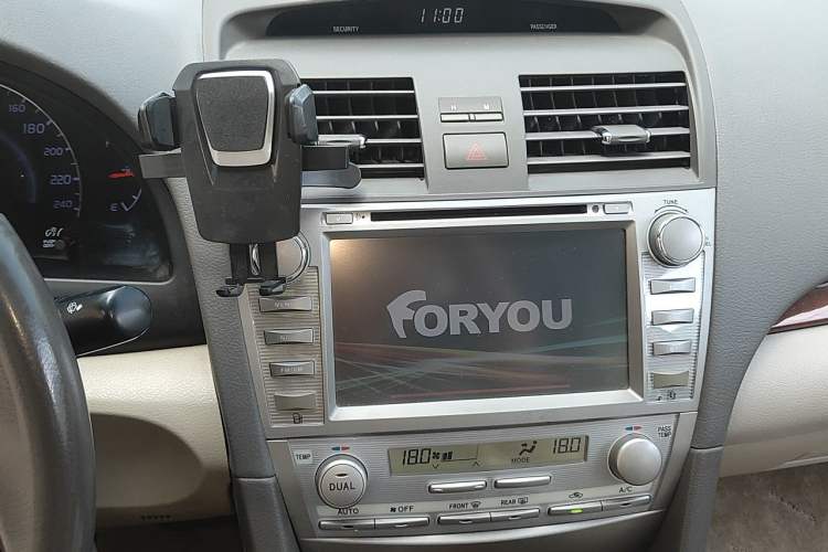 Used Toyota Camry 2013 200G Classic Luxury Edition Audio And AC Panel