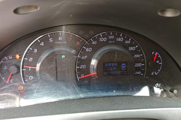 Used Toyota Camry 2013 200G Classic Luxury Edition Instrument Cluster