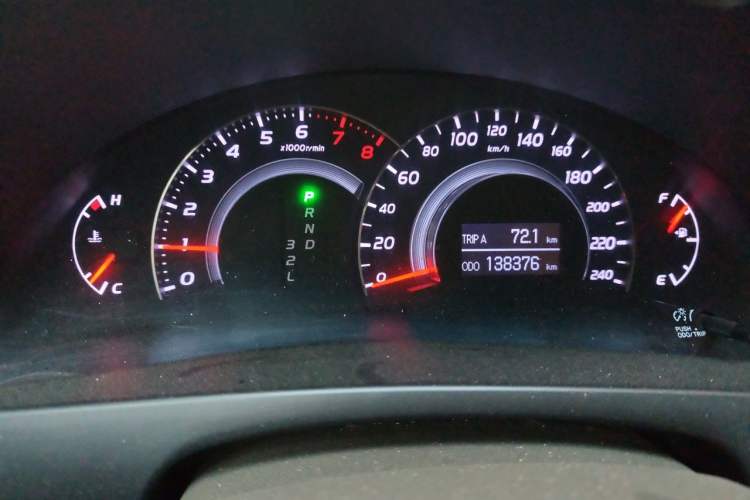 Used Toyota Camry 2013 200G Classic Luxury Edition Instrument Cluster