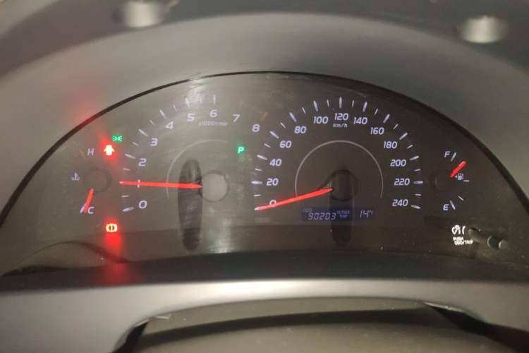 Used Toyota Camry 2013 200E Classic Elite Edition Instrument Cluster