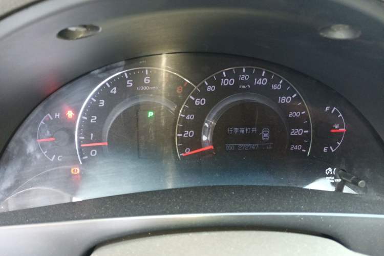Used Toyota Camry 2013 200G Classic Luxury Edition Instrument Cluster