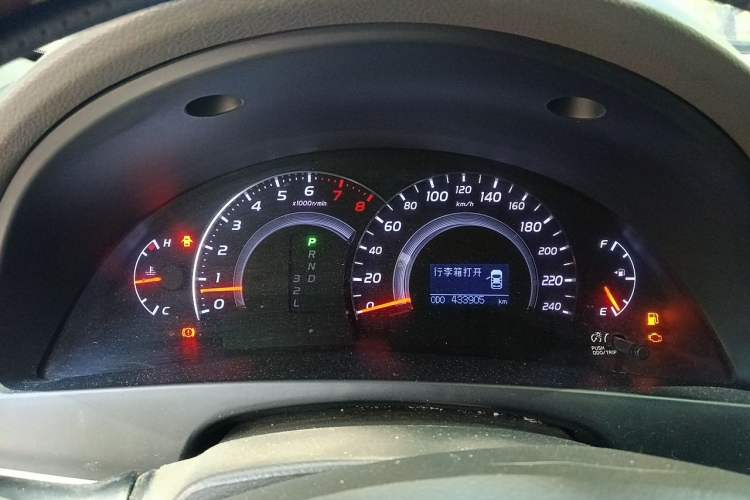Used Toyota Camry 2013 200G Classic Luxury Edition Instrument Cluster