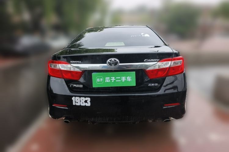 Used Toyota Camry 2013 2.5G Comfort Edition Rear